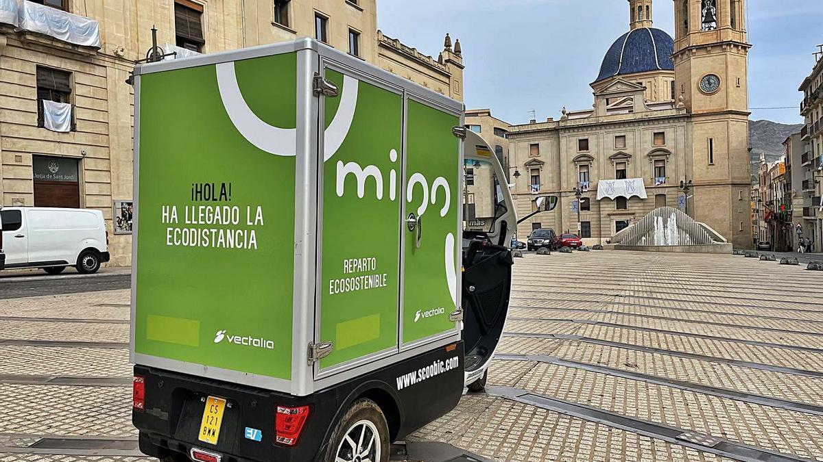 Presentación del servicio de Última Milla que se prestará desde ahora en Alcoy. | INFORMACIÓN