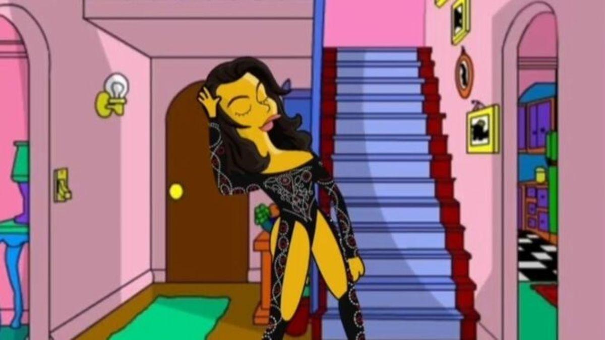 Chanel Terrero, participante de Eurovisión 2022, como personaje de ’Los Simpson’.