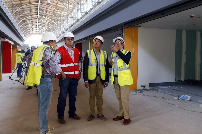 Las obras del Mercado Central avanzan