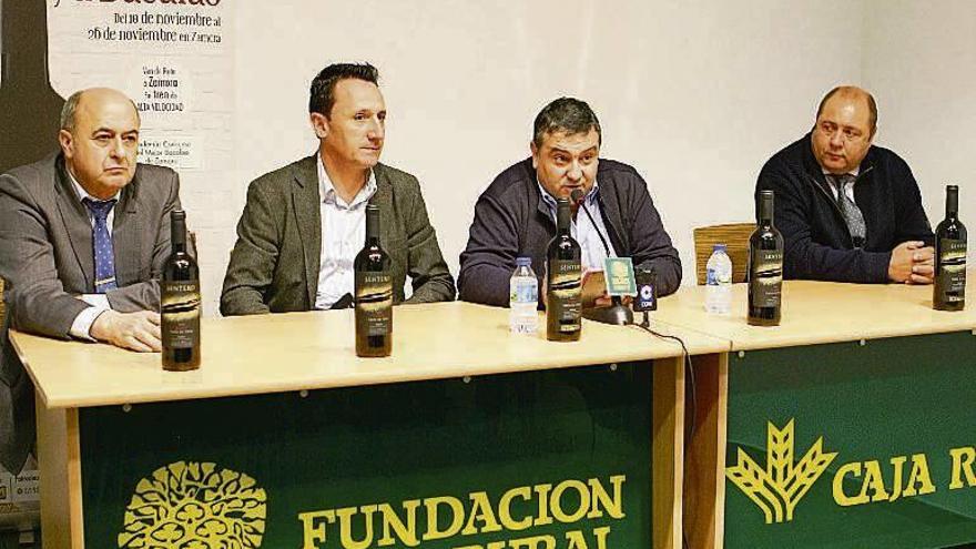 Feliciano Ferrero, Roberto Sevillano, Nacho Sandoval y Paco Melero.