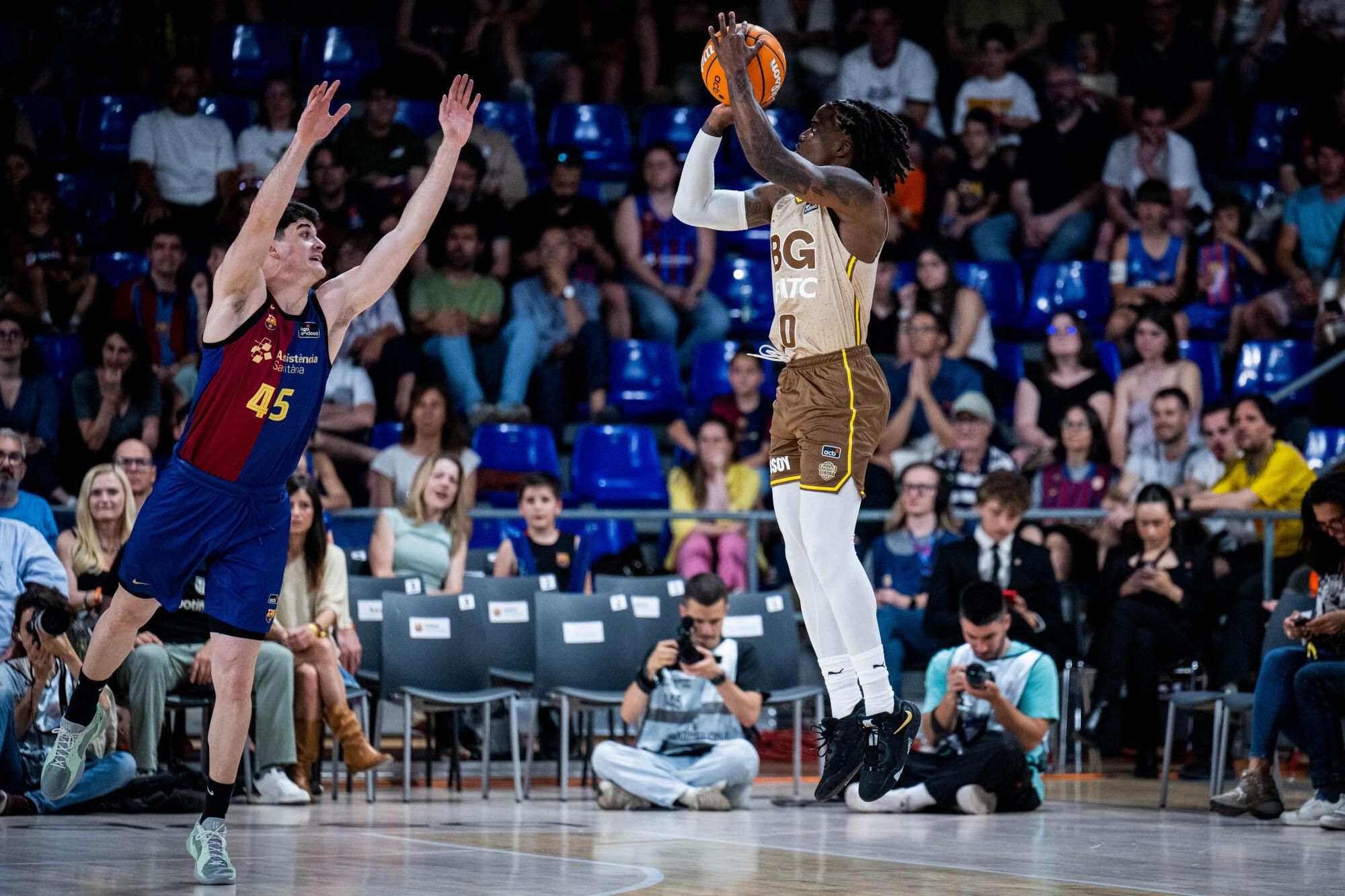 Barça - Bàsquet Girona, en imatges