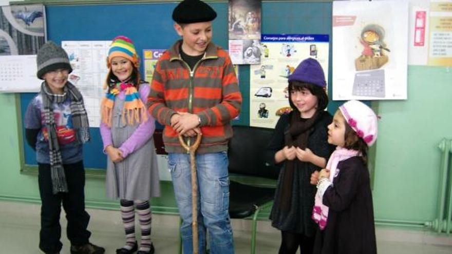 Festival navideño en el colegio de Almaraz de Duero