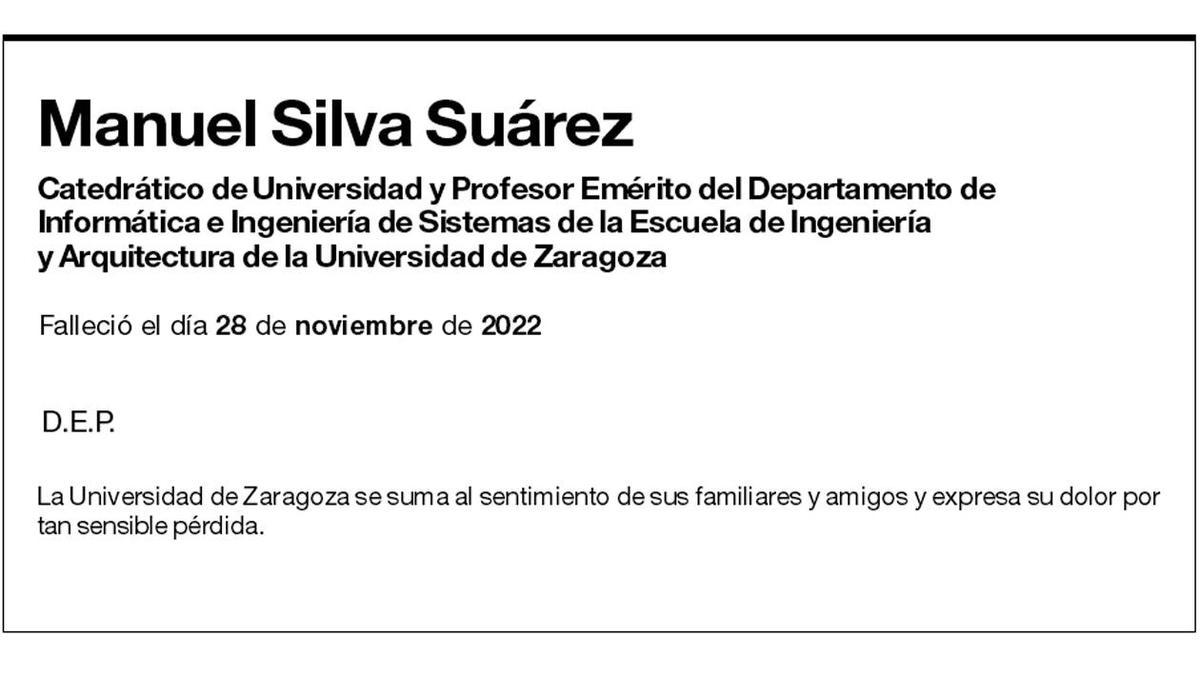 Manuel Silva Suárez