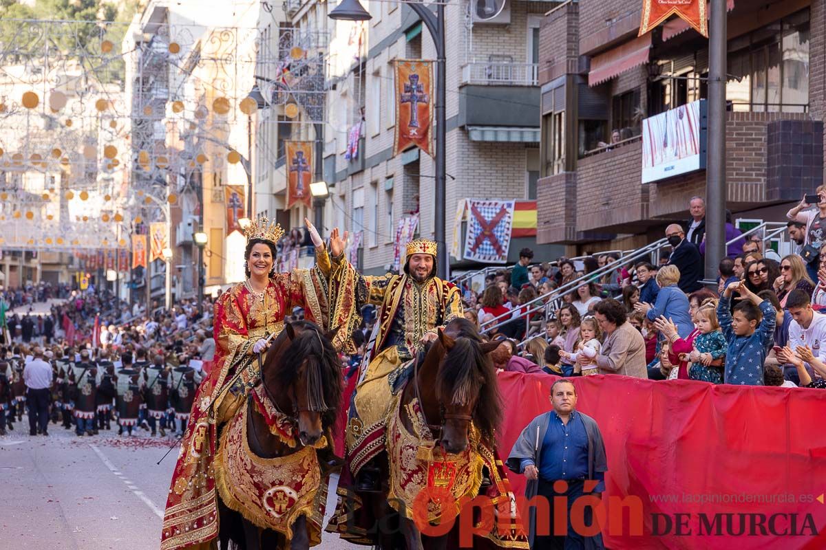 Procesión de subida a la Basílica en las Fiestas de Caravaca (Bando Cristiano)