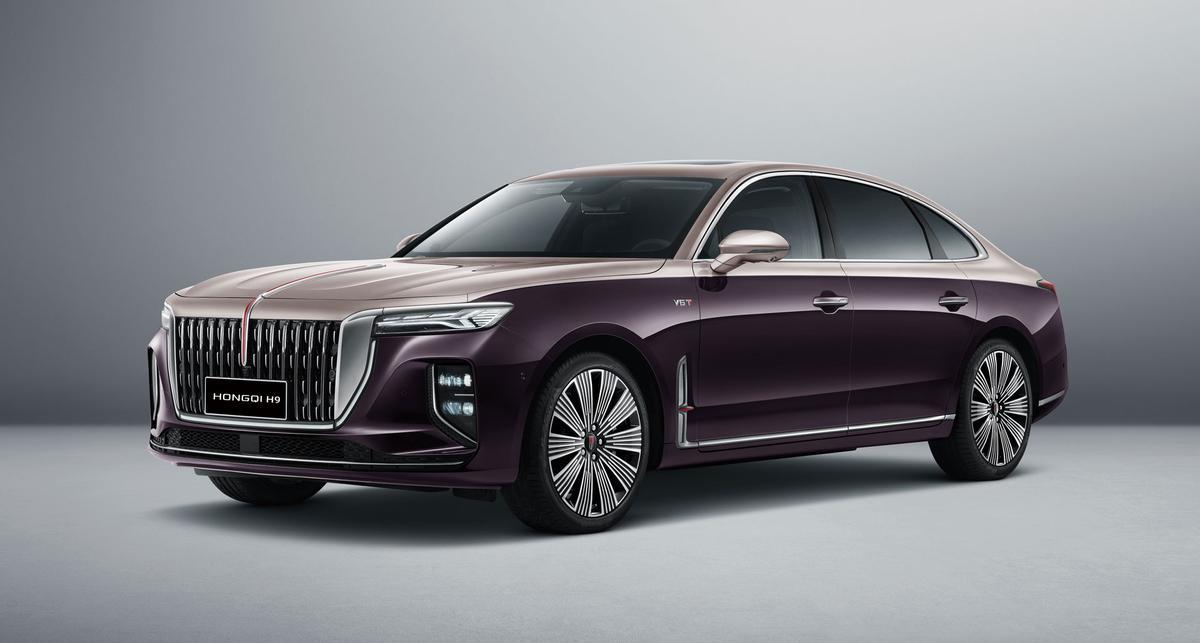 Uno de los de modelos de Hongqi, marca del grupo FAW