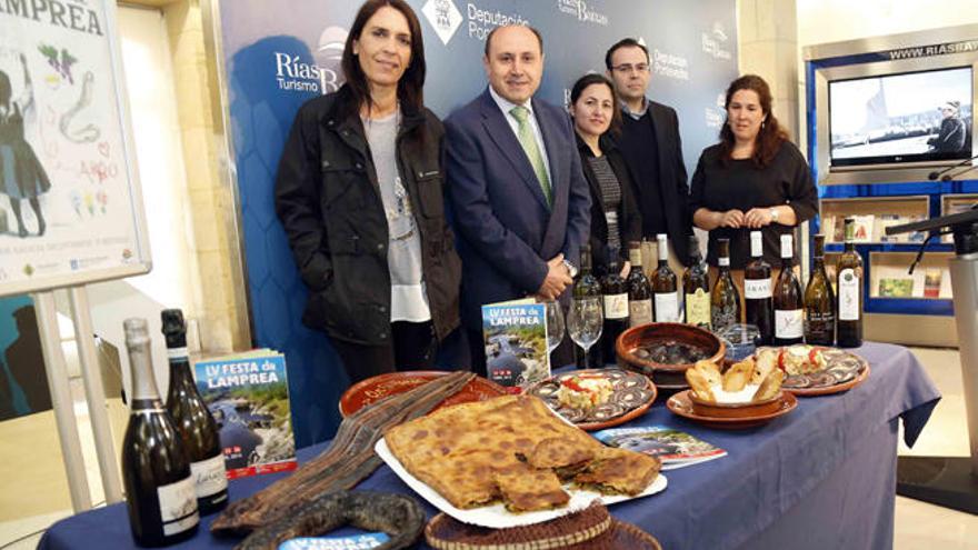 Un momento de la presentación, ayer en Pontevedra. // D.P.