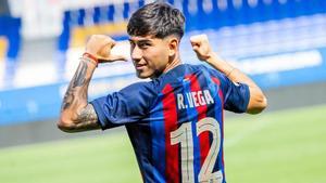 Román Vega, nuevo jugador del Barça Atlètic