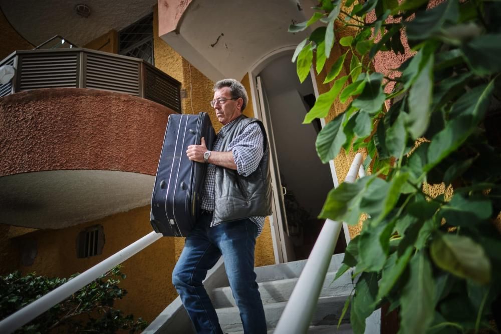 Desalojo en el Edificio Dácil de Bajamar