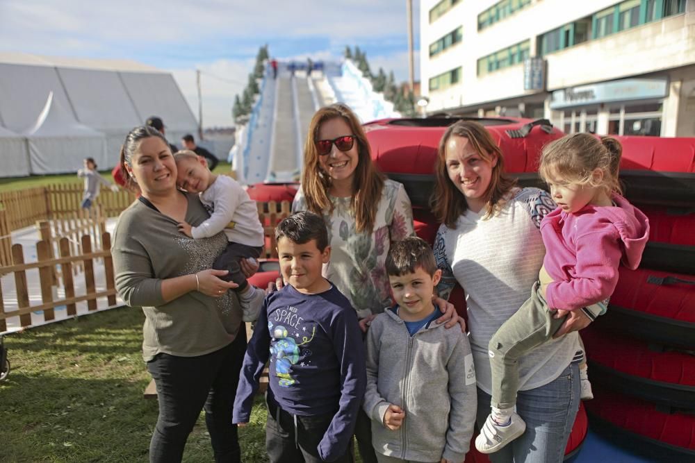 Ambiente navideño en Gijón