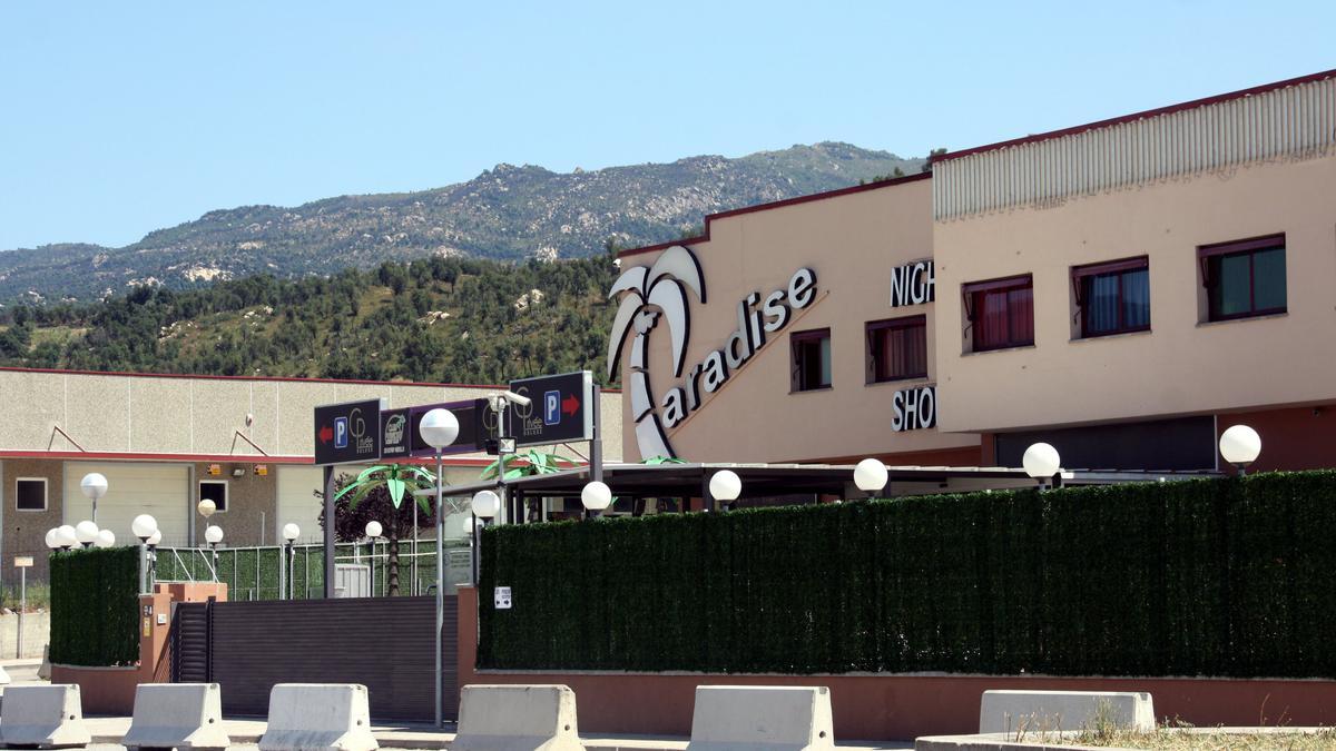 El macroprostibul Paradise de la Jonquera, en una imatge d'arxiu