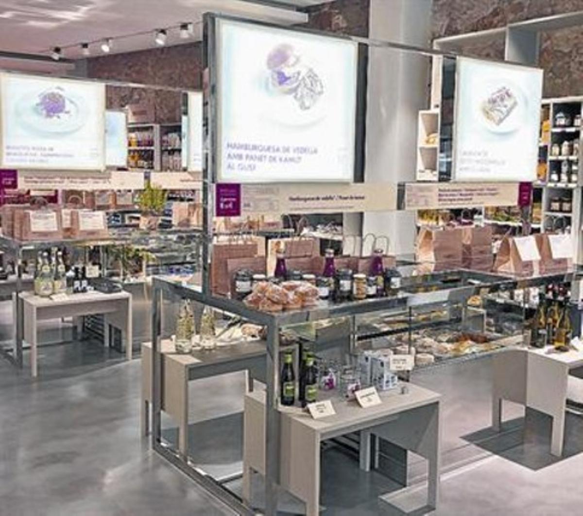 OBBIO Es tracta del local més gran de Barcelona dedicat al menjar ’eco’. OBBIO Es tracta del local més gran de Barcelona dedicat al menjar ’eco’.