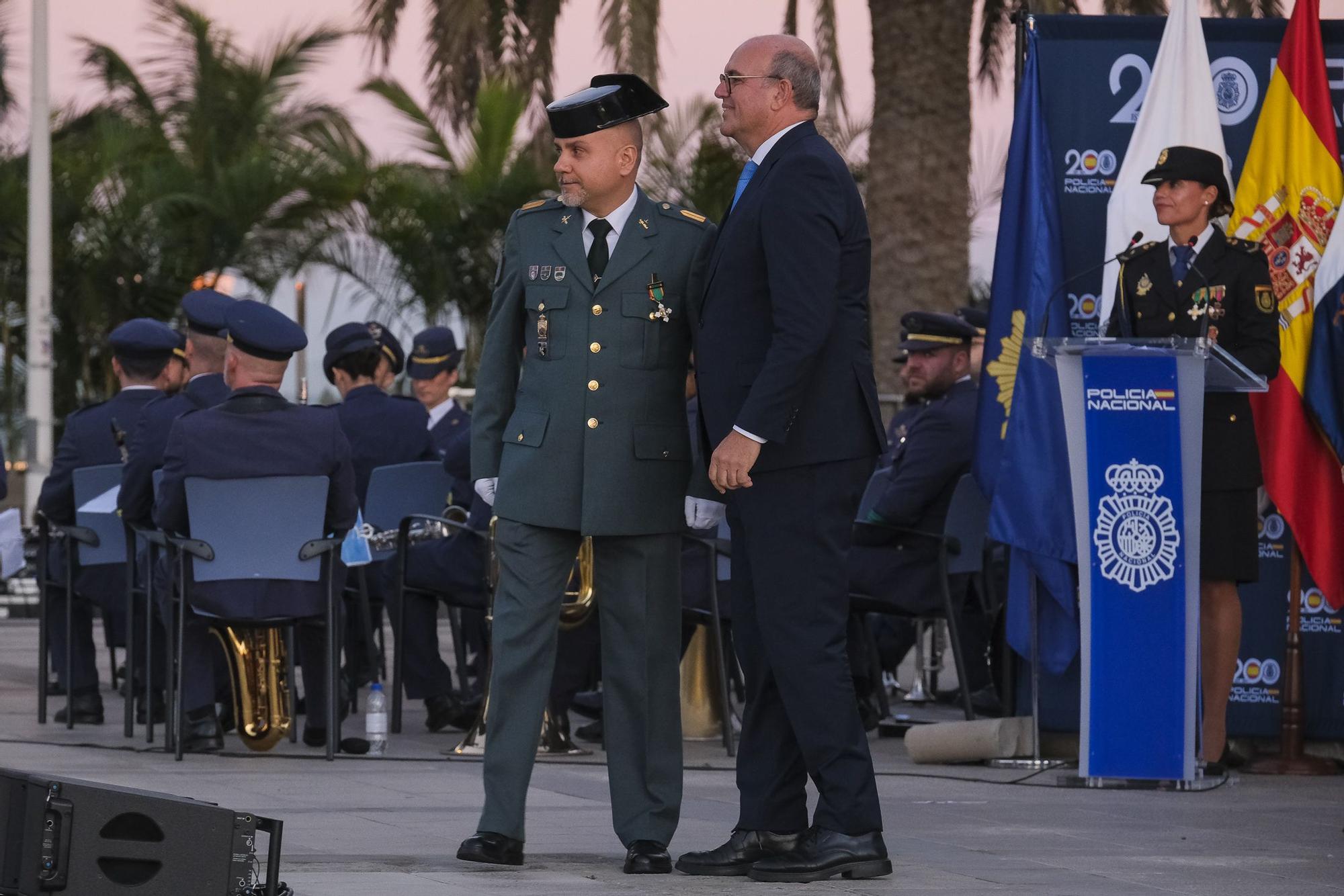 27-09-2024 SAN BARTOLOMÉ DE MASPALOMAS. Acto por el Día de la Policía Nacional, junto al Faro de Maspalomas  | 27/09/2024 | Fotógrafo: Andrés Cruz