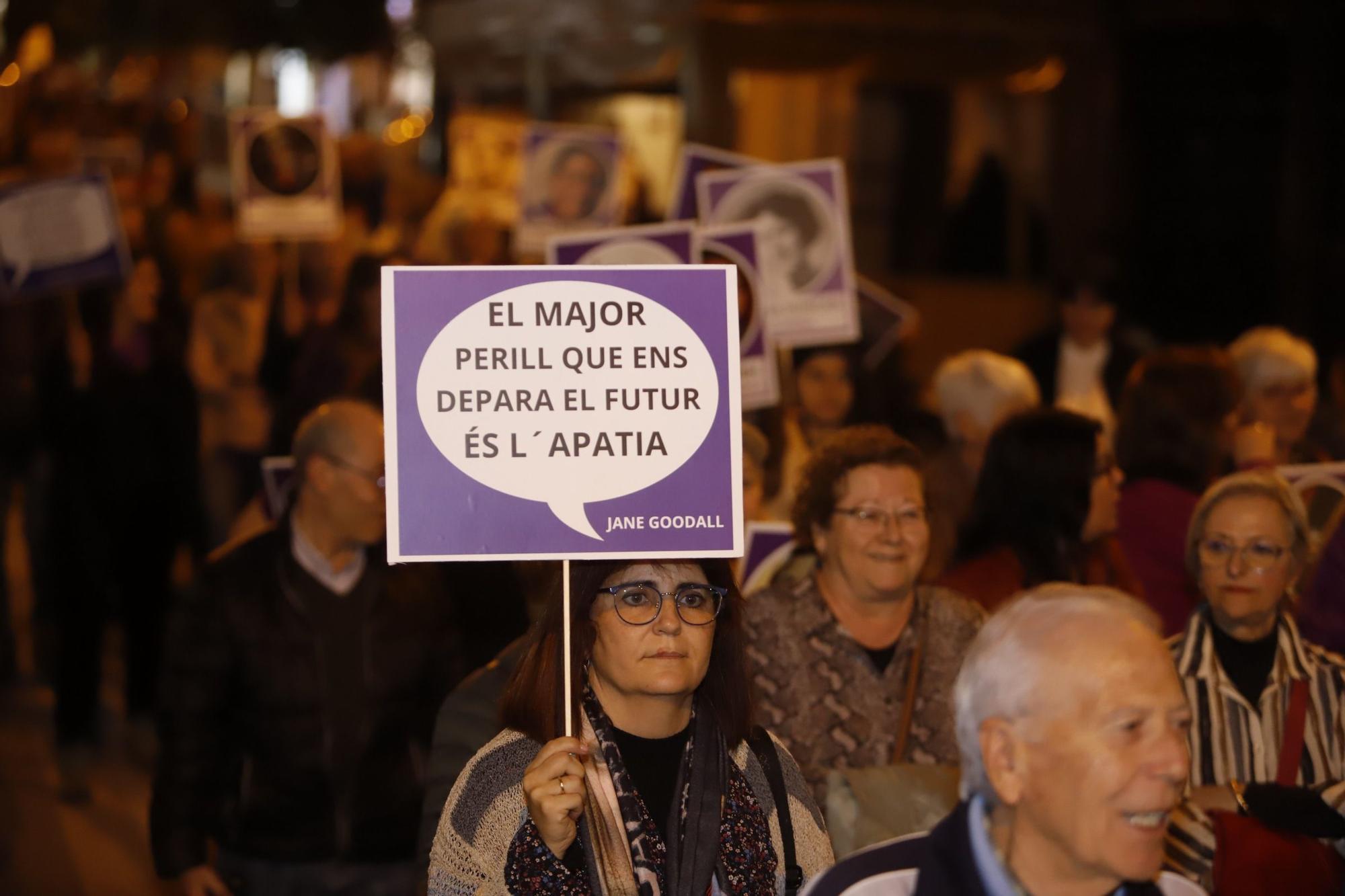 Manifestaciones y actos por el 8M en Ontinyent y Xàtiva