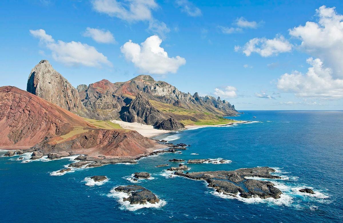 La isla Trindade, en el Atlántico sur