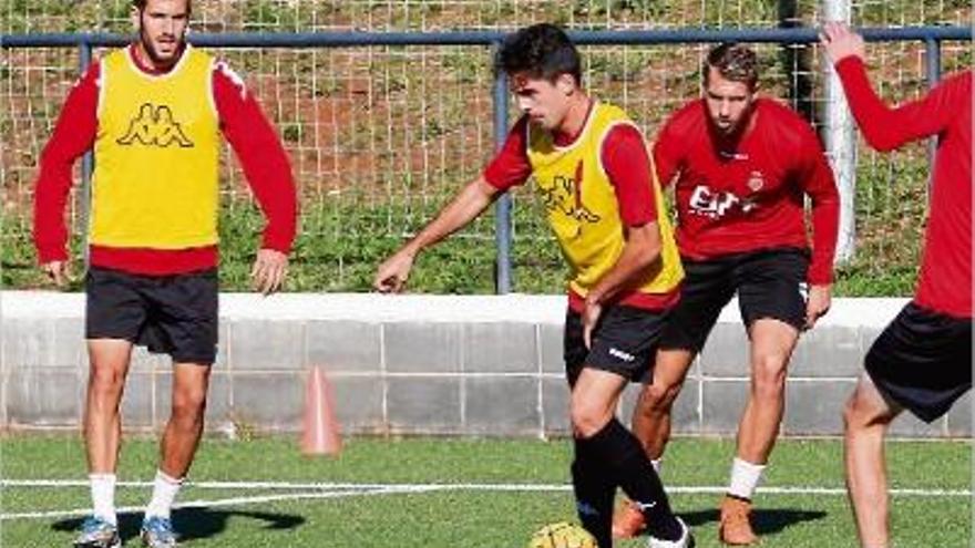 Sobrino es veu a punt per jugar una estona contra el Lugo