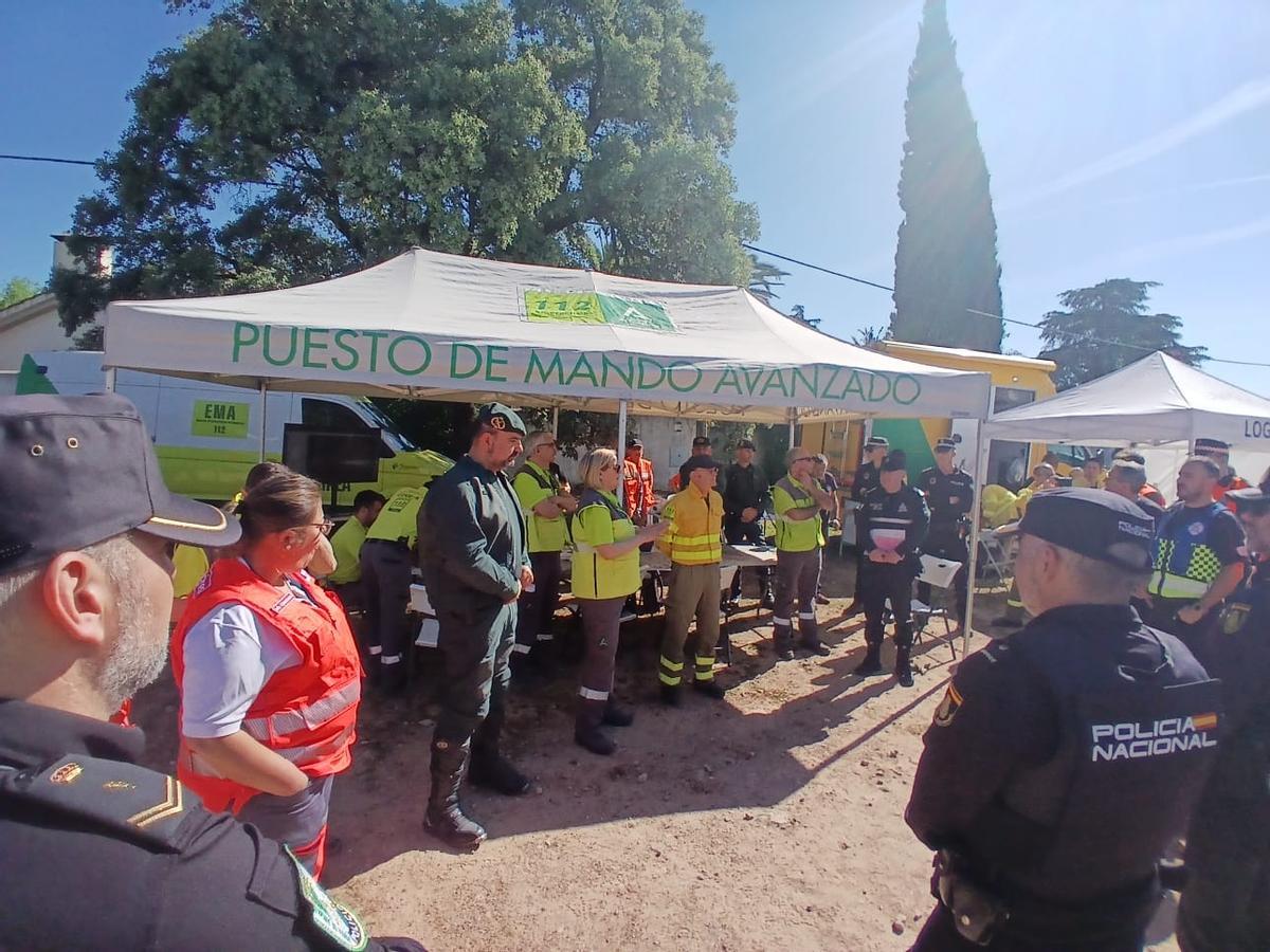 Operativos de puesto de mando avanzado.