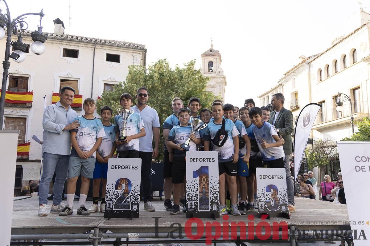 Clausura de las Escuelas Municipales Deportivas de Caravaca