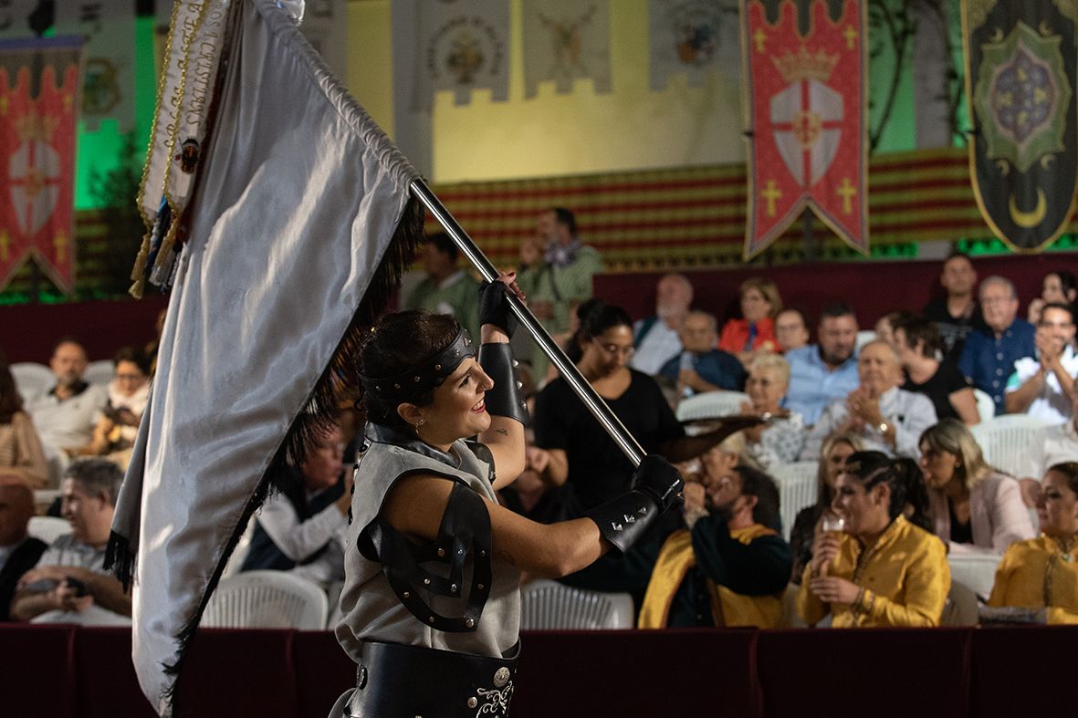 Desfile triunfal de las tropas cristianas en las Fiestas de Altea