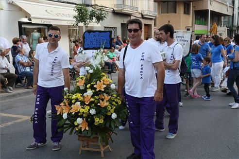 Ofrenda de flores a Sant Pasqual en Vila-real