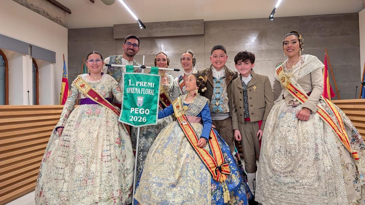 Premio a la mejor ofrenda de flores