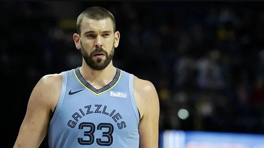 Marc Gasol quan jugava amb els Grizzlies