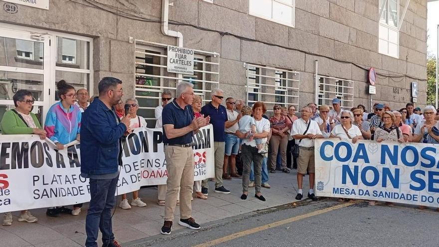 Defensa da Sanidade de Moaña condena el ataque a la ambulancia y rechaza que se les acuse: «No necesitamos la violencia, nos asiste la razón en lo que reclamamos»