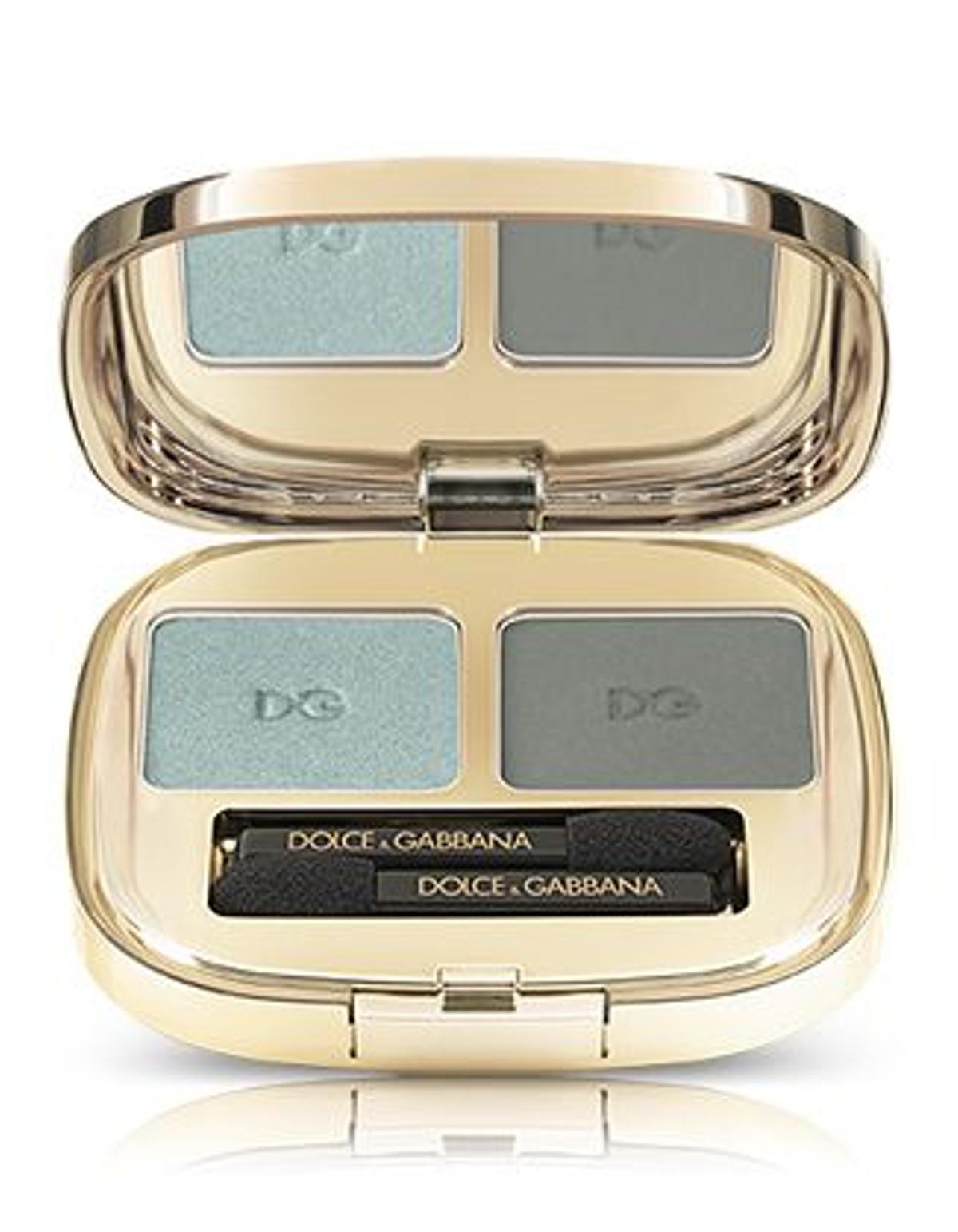 Maquillaje para amantes de los unicornios: sombras de ojos 'Eye Shadow Duo', de Dolce &amp; Gabbana