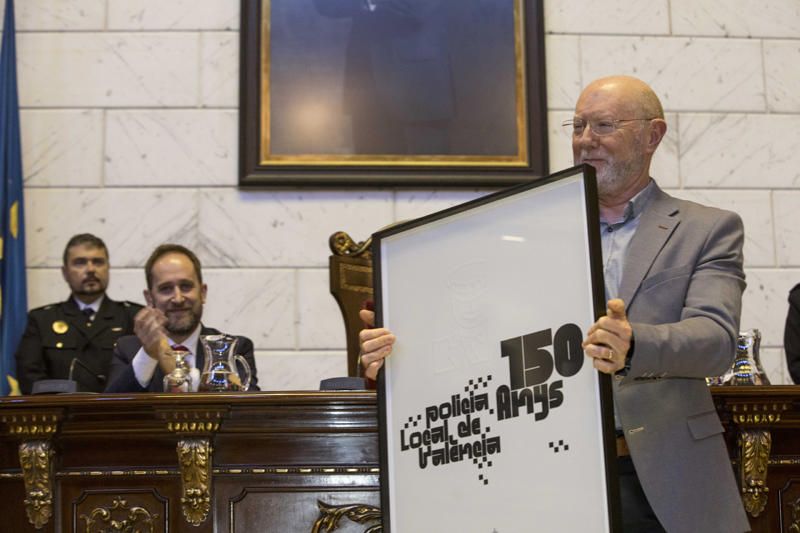 Celebración de los 150 años de la Policía Local de València