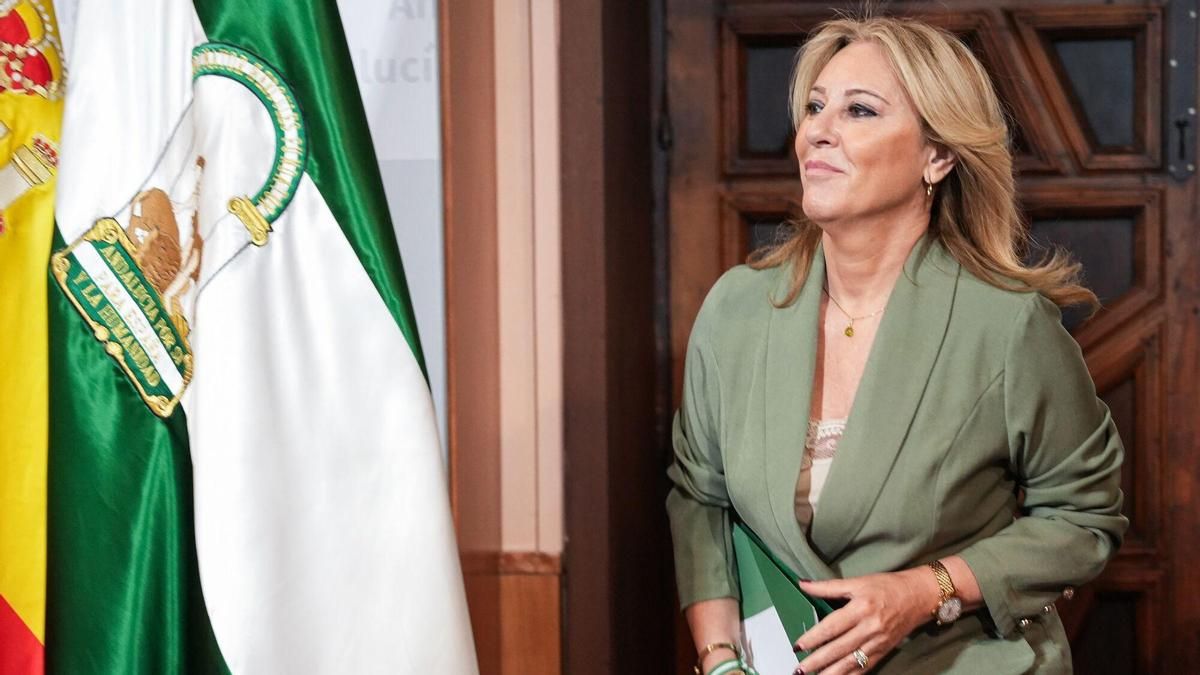 La consejera de Hacienda, Carolina España