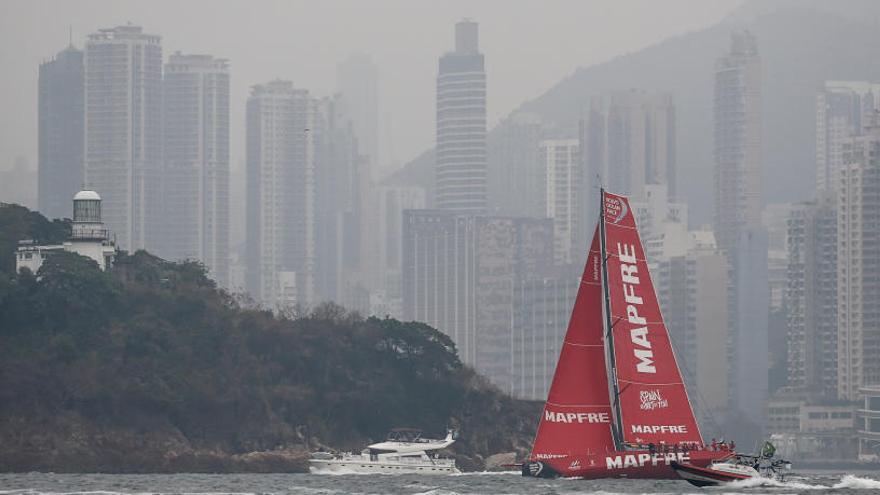 El barco español Mapfre se ha impuesto en la segunda regata costera en Hong Kong de la Volvo