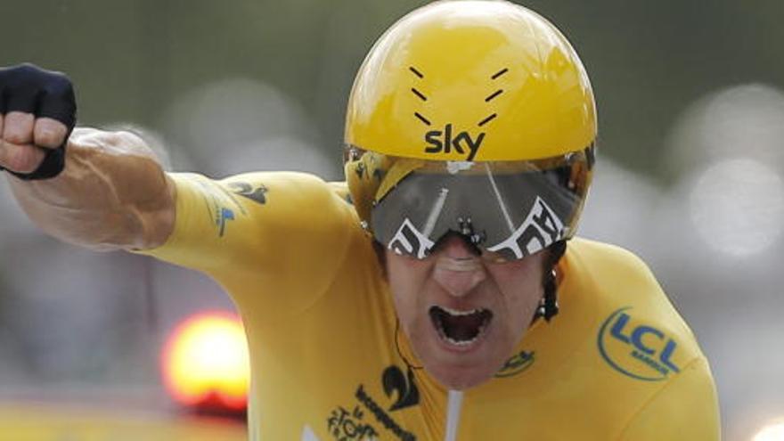 Bradley Wiggins es el último ganador del Tour de Francia.