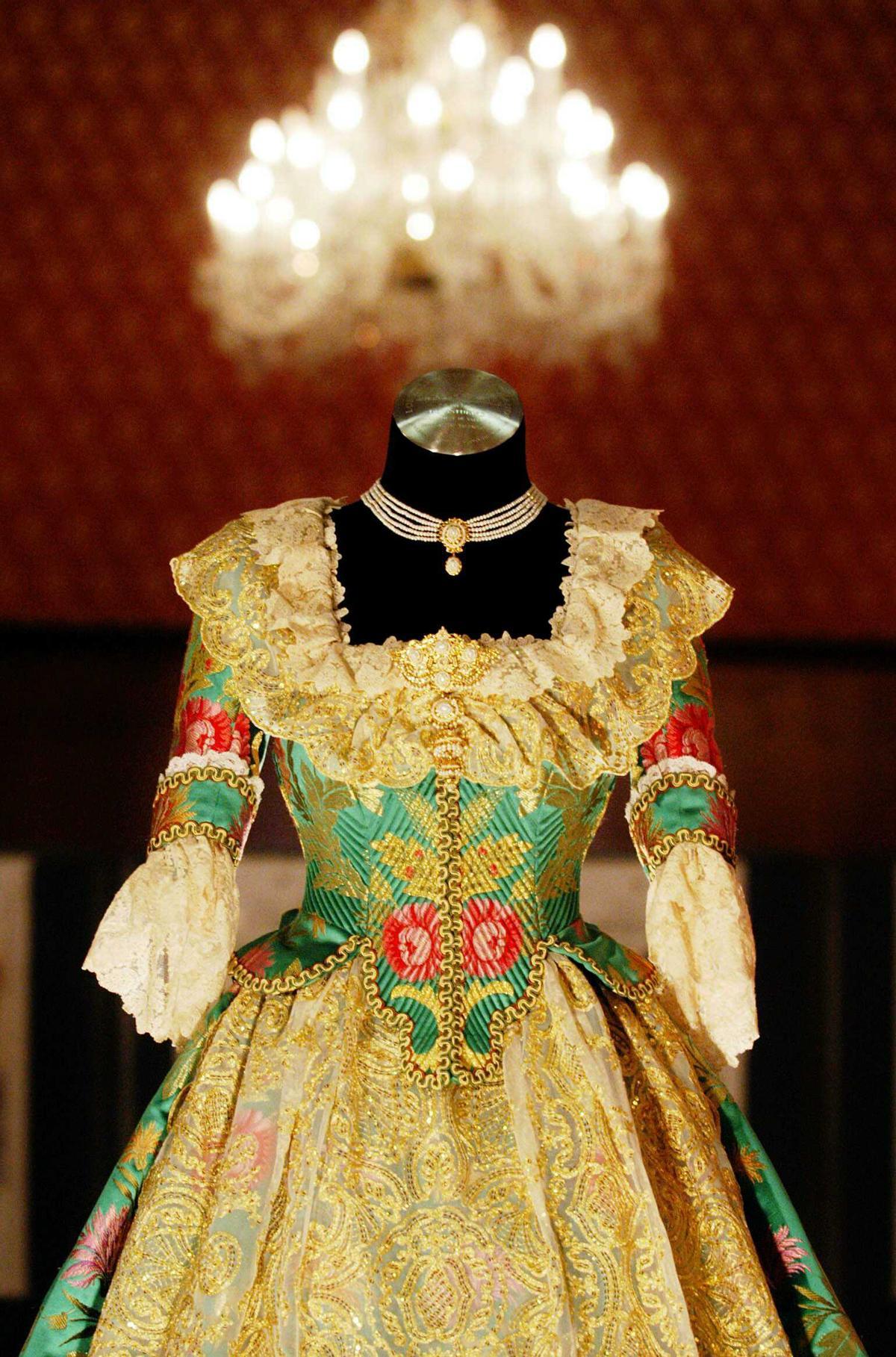 El traje confeccionado a la reina Letizia