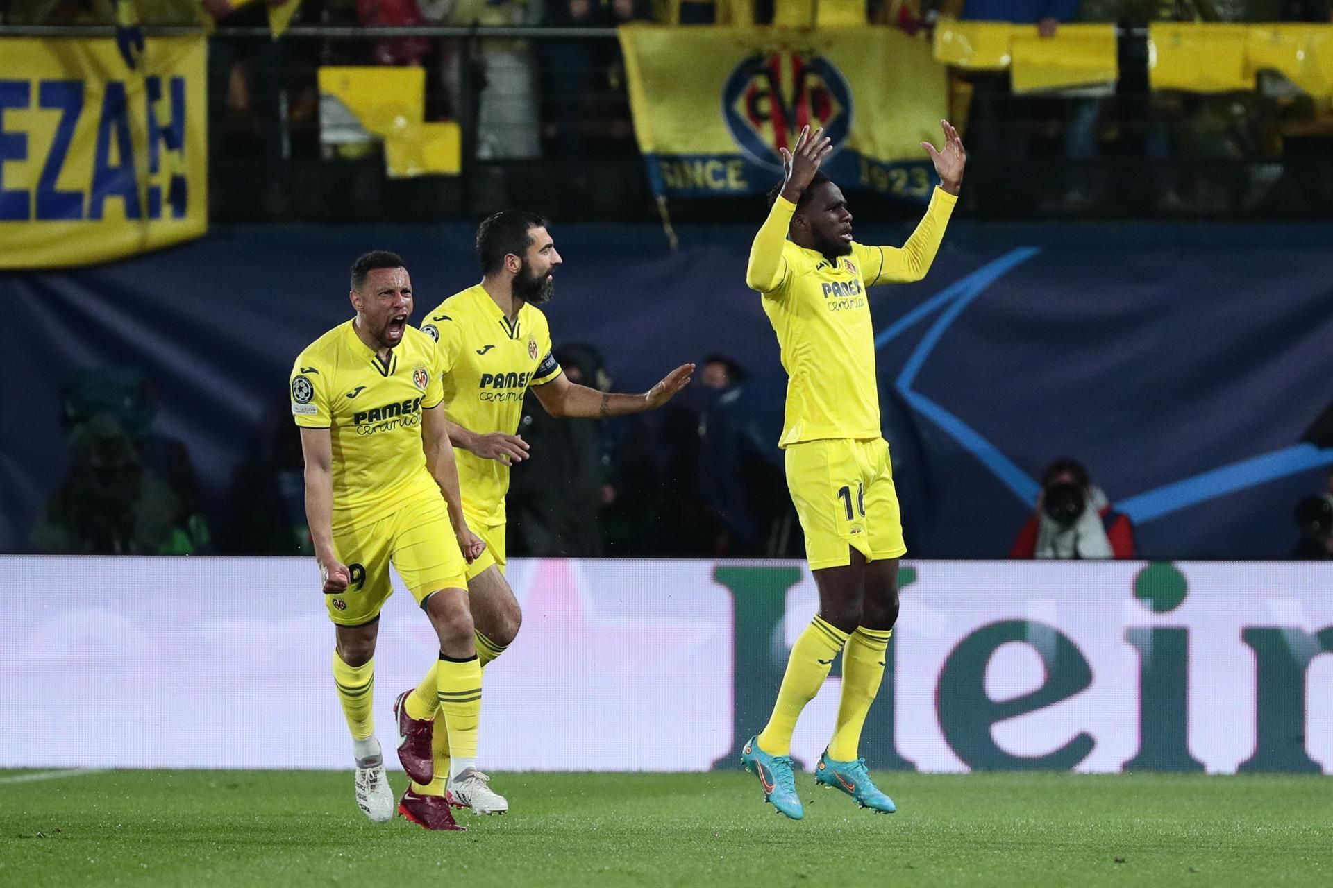 Las mejores imágenes de la primera parte del Villarreal-Liverpool