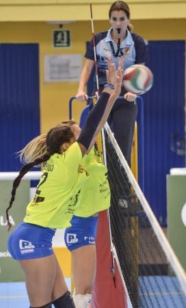 03/11/2018 LAS PALMAS DE GRAN CANARIA. Voley femenino, IBSA CV CCO 7 Palmas - Feel Volley Alcobendas FOTO: J. PÉREZ CURBELO  | 03/11/2018 | Fotógrafo: José Pérez Curbelo