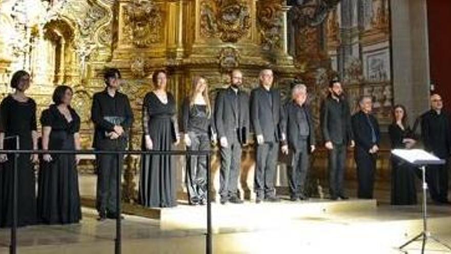 Concert final del Cor de Cambra Francesc Valls, al santuari del Miracle