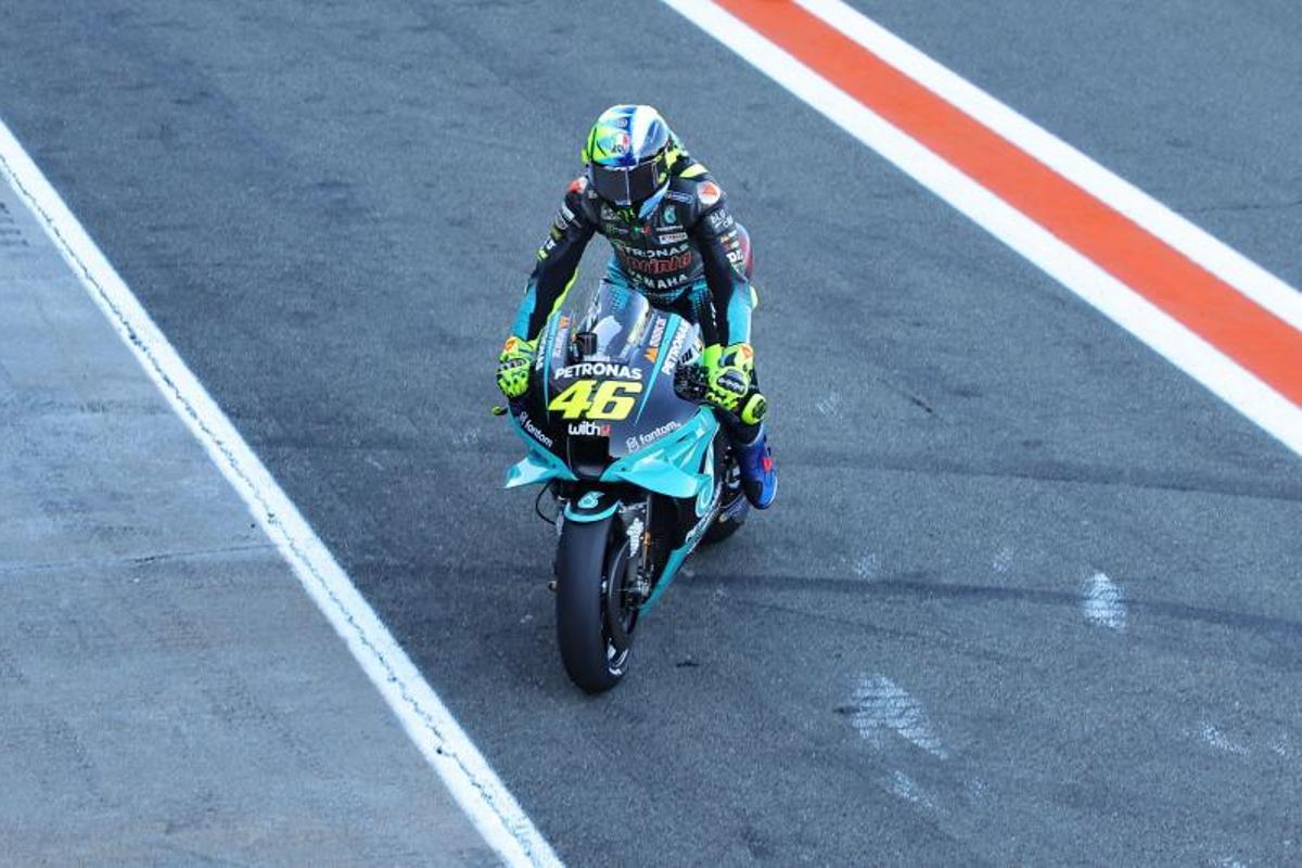 Las mejores imágenes de la despedida de Valentino Rossi Las mejores imágenes de la despedida de Valentino Rossi