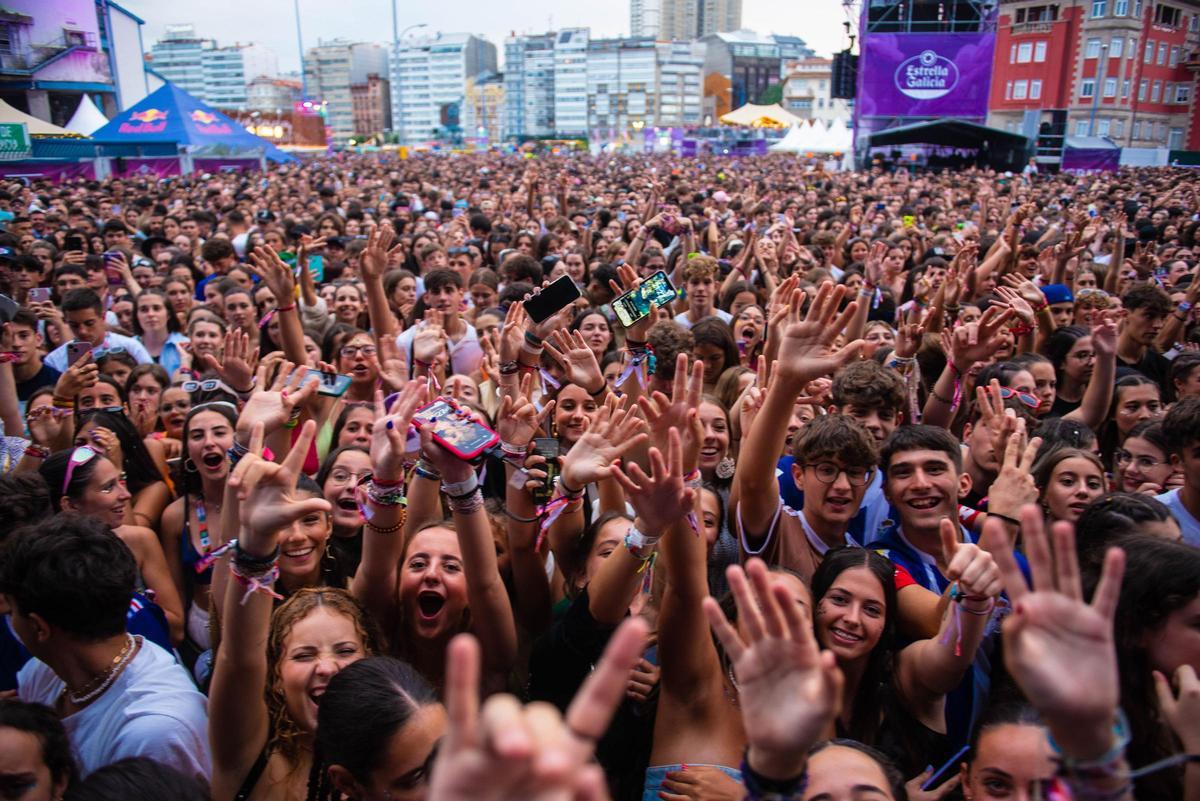 Público del Festival Morriña en la edición de 2023