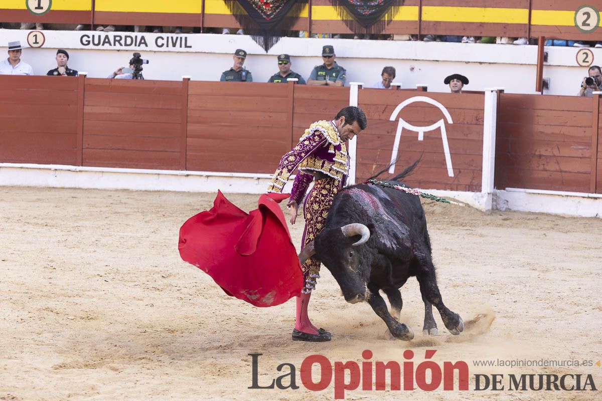 Corrida de toros en Abarán (El Fandi, Emilio de Justo, El Payo)