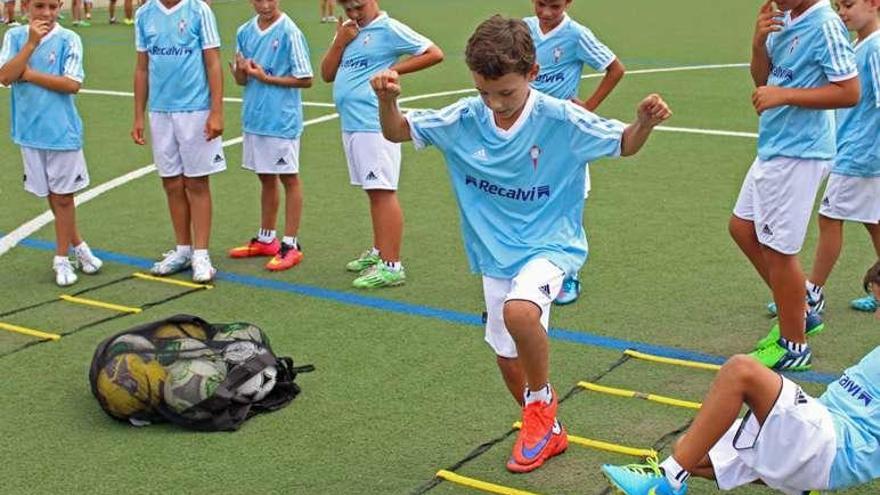 Los entrenamientos en A Madroa destacan por su diversidad y también por la calidad. // Silvia Alonso