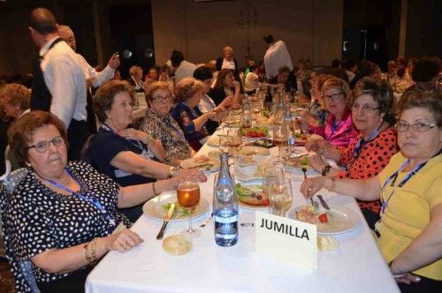 Almuerzo de la asociacion de viudas en Murcia