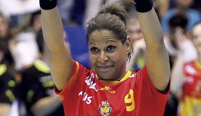 MLG 04/06/2016.-La selección española de balonmano femenino en un encuentro amistoso contra la selección de Bulgaria.-ALEX ZEA.