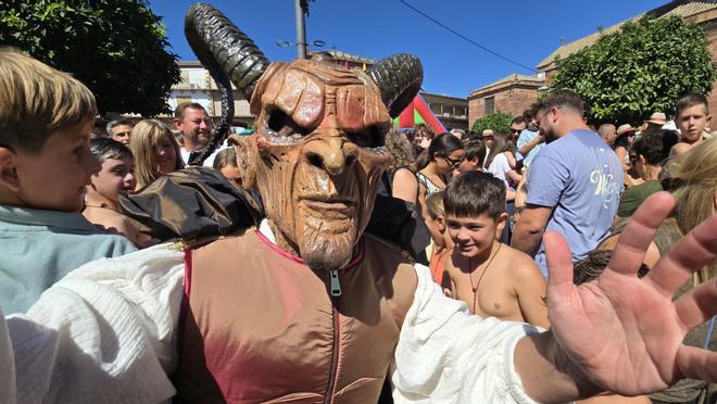 La suelta de la Diablilla de Montoro, en imágenes