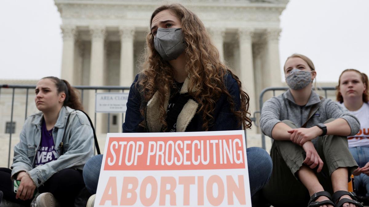 Peligra el derecho al aborto en Estados Unidos.