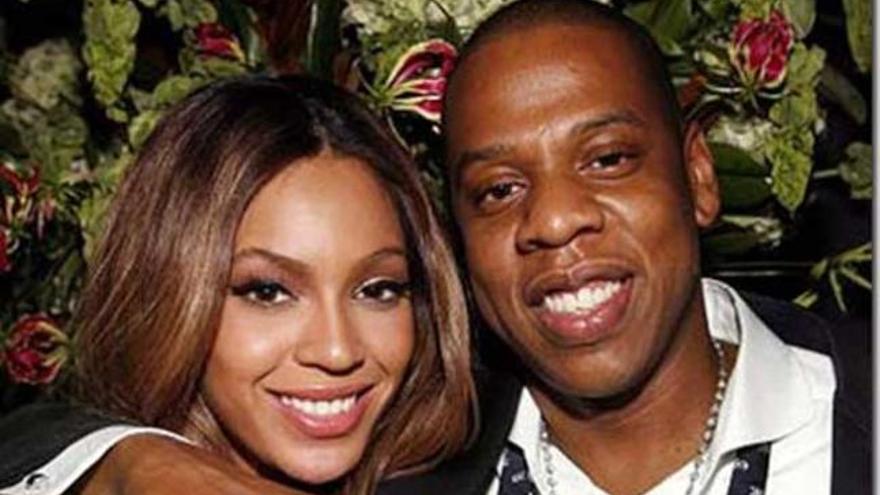 Beyoncé, junto a su marido en una imagen de archivo.