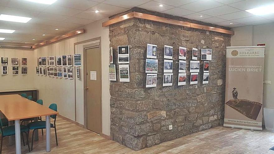 Imagen de la exposición sobre la tradición de los nabateros. | COMARCA DE SOBRARBE