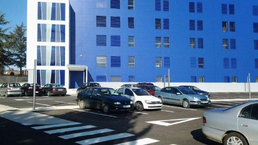 Nuevo aparcamiento del Hospital Provincial de Zamora, con más de un centenar de plazas
