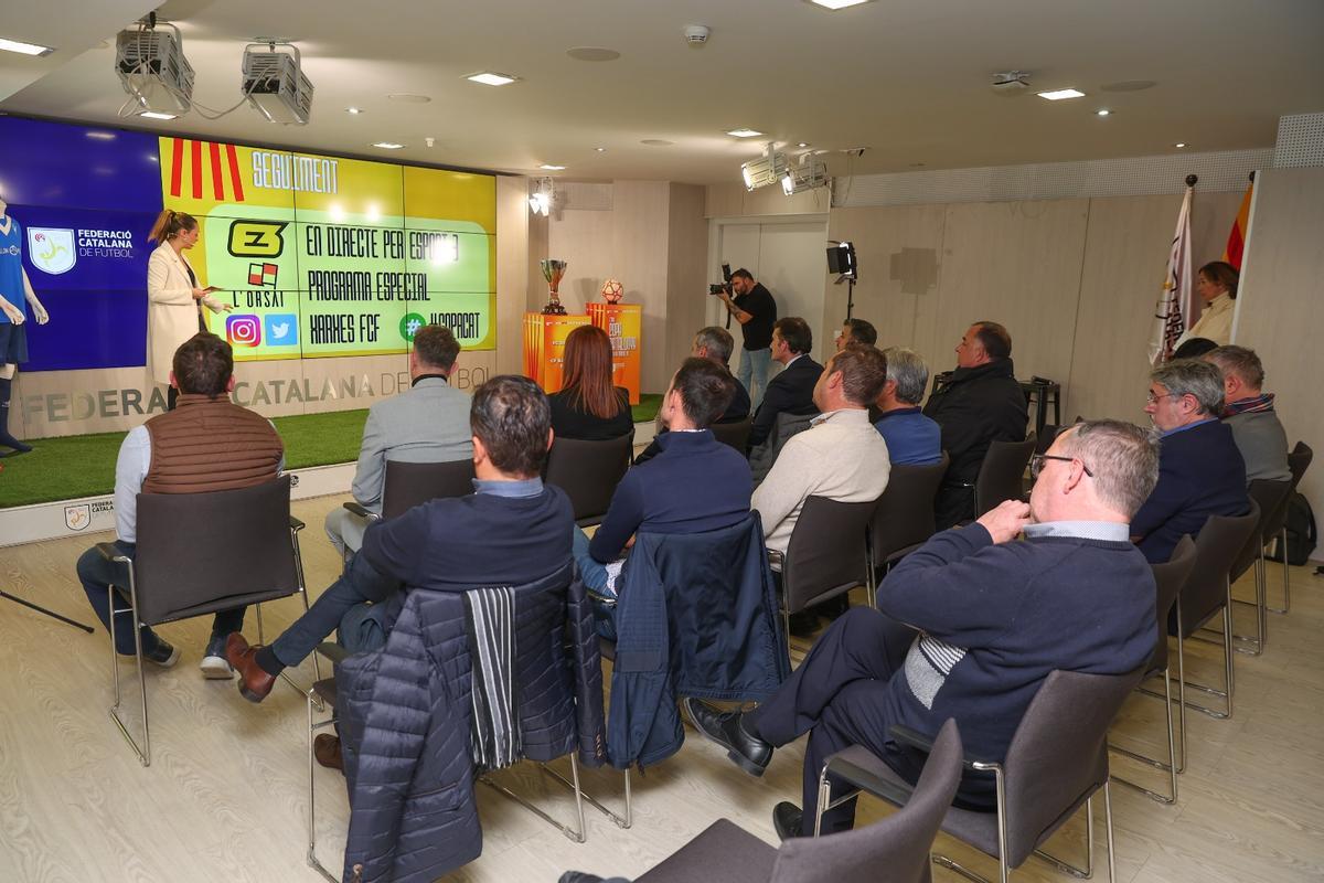 Presentada la final de la Copa Catalunya entre Andorra y Badalona Futur Presentada la final de la Copa Catalunya entre Andorra y Badalona Futur