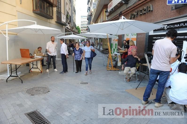 Retratos de seis pintores en el Ramón Gaya