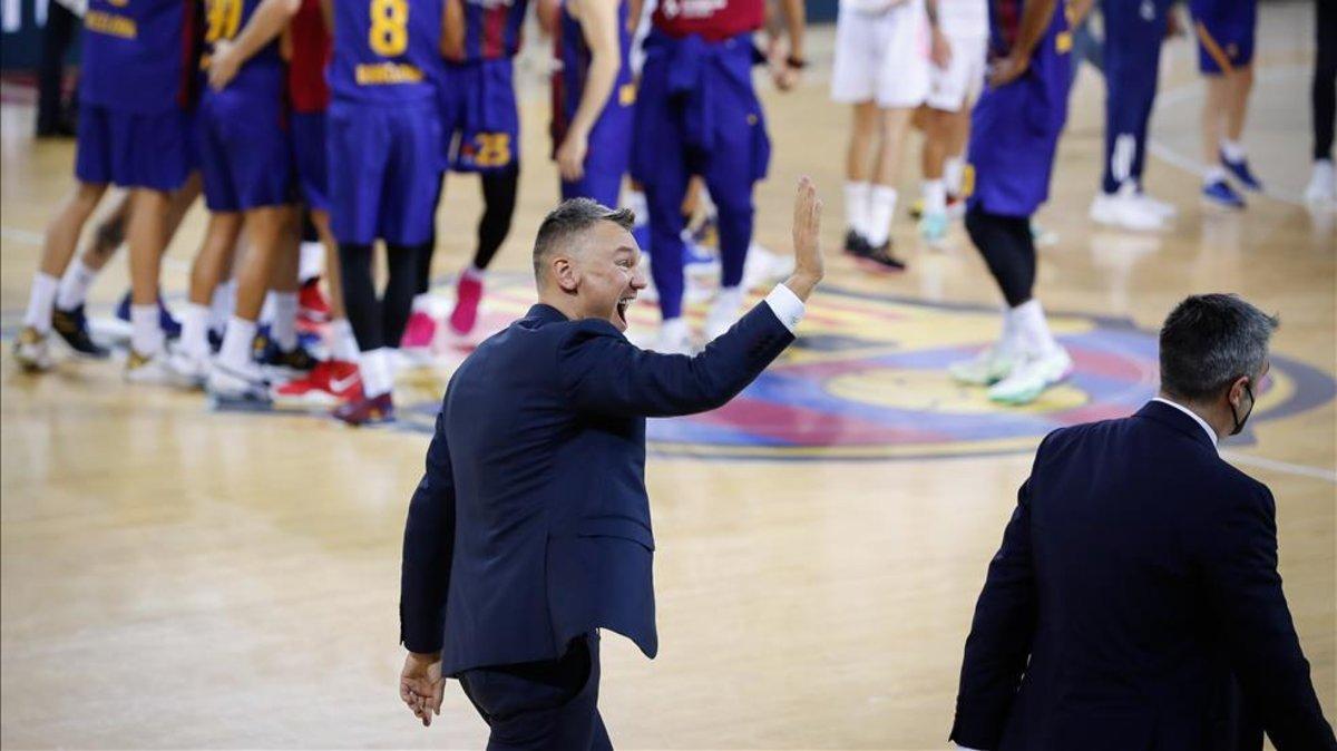 Jasikevicius se mostró satisfecho al final del encuentro