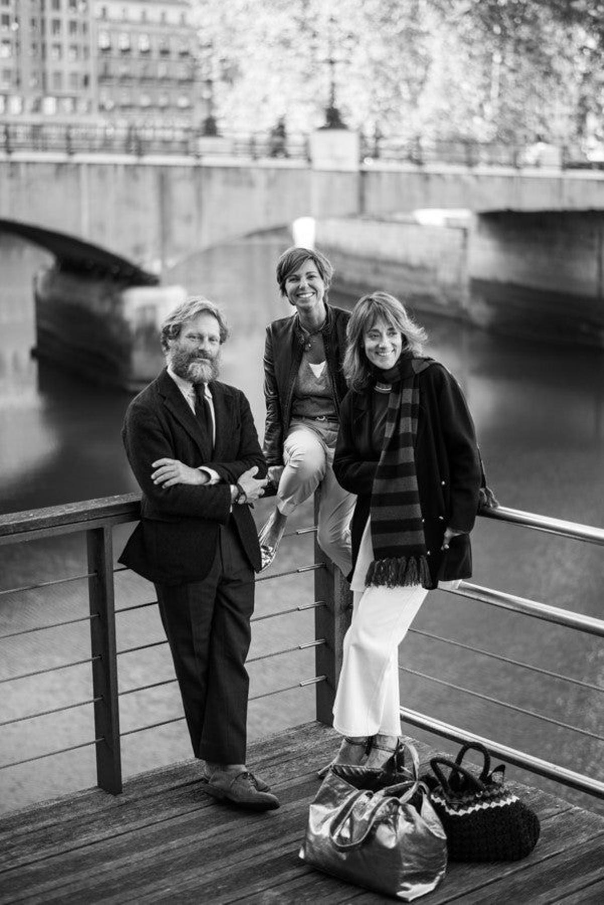 Carlos Castillo, Isabel Calonge y Olga Castillo, fundadores de Lovat &amp; Green